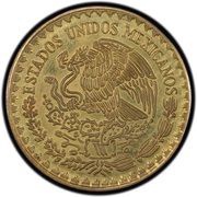 20 Pesos Pattern; Coyolxauhqui; Brass obverse image