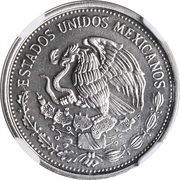 50 Pesos Pattern; Chromed-Steel obverse image