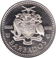 5 Dollars - Elizabeth II Independence; Silver Proof Issue obverse image