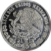 100 Pesos Pattern; Morelos; Reeded Edge obverse image