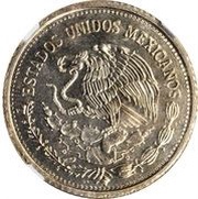 100 Pesos Pattern; Carranza; Aluminium-Bronze obverse image