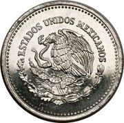 100 Pesos Pattern; Huitzilapan; Aluminium obverse image