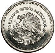 100 Pesos Pattern; Huitzilapan; Stainless Steel obverse image