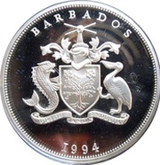 5 Dollars - Elizabeth II Pedro A. Campo obverse image