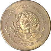 1000 Pesos 50th Anniversary of Nationalization of Oil Industry obverse image