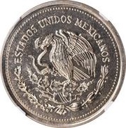 1000 Pesos Pattern; Copper-Nickel obverse image