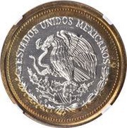 1000 Pesos Pattern; Bimetallic obverse image