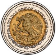 2000 Pesos Pattern; Monumento A La Revolucion obverse image