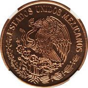 100 000 Pesos Pattern; bronze obverse image