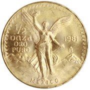 ½ Onza "Libertad" reverse image