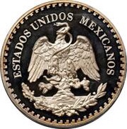 5 Onzas Pattern; Popocatepetl E Iztaccihuatl ; Silver; Piefort obverse image