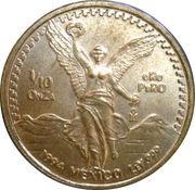 ⅒ Onza "Libertad" reverse image