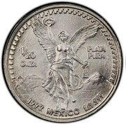 1⁄20 Onza "Libertad", Mexico, 1991-1995 reverse image