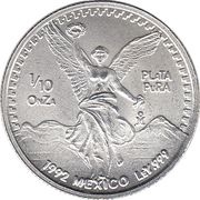 ⅒ Onza "Libertad" reverse image