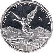 1⁄20 Onza "Libertad", Mexico, 1996-2023 reverse image