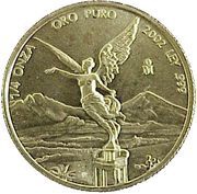¼ Onza "Libertad", Mexico, 2000-2021 reverse image