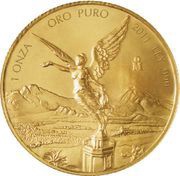1 Onza "Libertad" reverse image