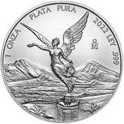 1 Onza "Libertad", Mexico, 2000-2023 reverse image