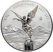 1 Kilo "Libertad", Mexico, 2002-2021 reverse image