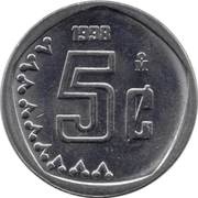 5 Centavos reverse image