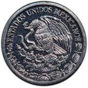 10 Centavos Pattern; stainless steel obverse image