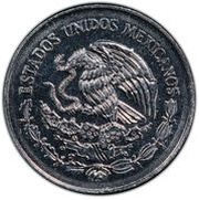 20 Centavos Pattern; stainless steel obverse image