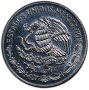 50 Centavos Pattern; Stainless Steel obverse image