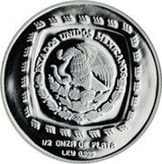 2 Pesos Señor de las Limas - 1/2 oz Silver Bullion obverse image