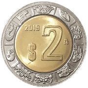 2 Pesos reverse image