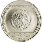 5 Nuevos Pesos Palma Con Cocodrilo - 1 oz Silver Bullion obverse image