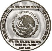 5 Nuevos Pesos Anciano Con Brasero - 1 oz Silver Bullion obverse image