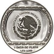 5 Nuevos Pesos Carita Sonriente - 1 oz Silver Bullion obverse image