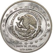 5 Pesos Mascara - 1 oz Silver Bullion obverse image