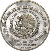 5 Pesos Jugador de Pelota - 1 oz Silver Bullion obverse image