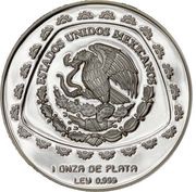 5 Pesos Sacerdote - 1 oz Silver Bullion obverse image