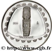 5 Pesos Sacerdote - 1 oz Silver Bullion, Mexico, 1998 reverse image