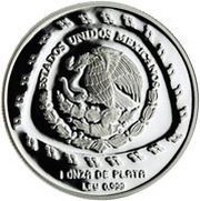 5 Pesos Quetzalcoatl - 1 oz Silver Bullion obverse image