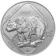 5 Pesos Oso Negro, Mexico, 2001 reverse image