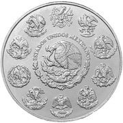 5 Pesos Perrito de las Praderas obverse image