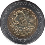 5 Pesos Otilio Montaño obverse image