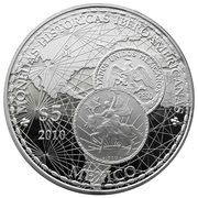 5 Pesos Peso de "Caballito", Mexico, 2010 reverse image