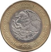 20 Pesos Belisario Dominguez obverse image