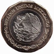 20 Pesos Emiliano Zapata Salazar obverse image
