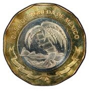 20 Pesos Pattern; Veracruz obverse image