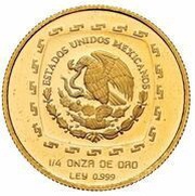 25 Pesos Sacerdote - 1/4 oz Gold Bullion obverse image