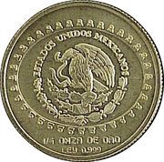 25 Pesos Serpiente Emplumada - 1/4 oz Gold Bullion obverse image