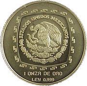 100 Pesos Sacerdote - 1 oz Gold Bullion obverse image