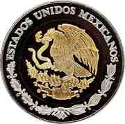 100 Pesos Yucatán - Gold and Silver Proof Issue obverse image