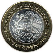 100 Pesos Puebla obverse image