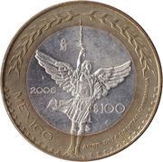 100 Pesos Chihuahua, Mexico, 2006 reverse image